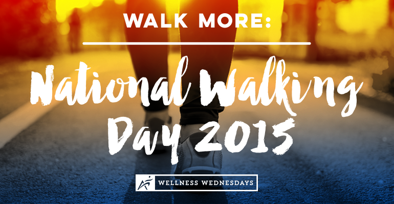 Walk More | National Walking Day 2015 | Everyday Fitness