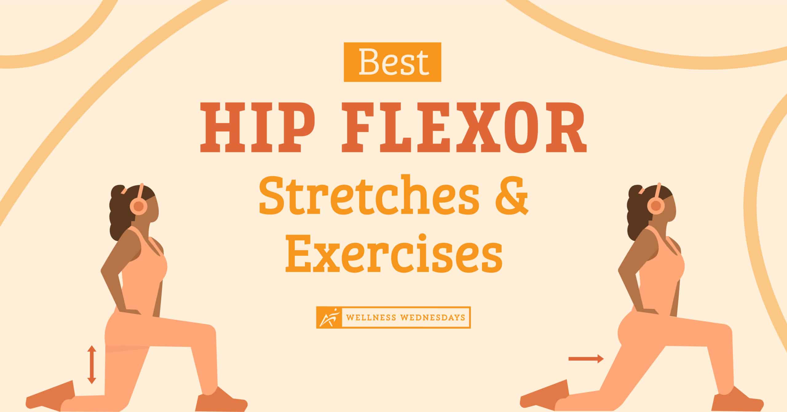 Tight Hip Flexors Stretches  Hip flexor exercises, Hip workout, Easy yoga  workouts